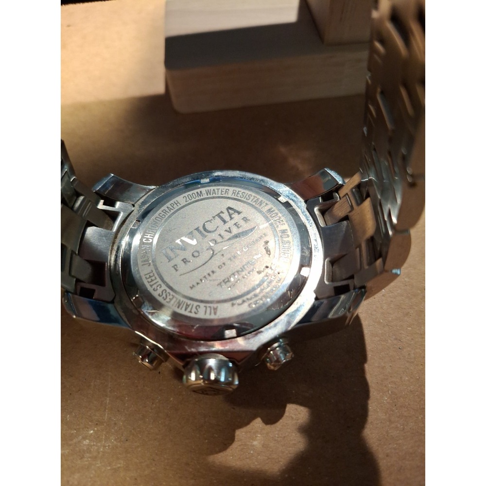 Invicta Mens Stainless Steel Watch. Pro Diver SCUBA Model 80058. SEE DESCRIPTION - Picture 6 of 16
